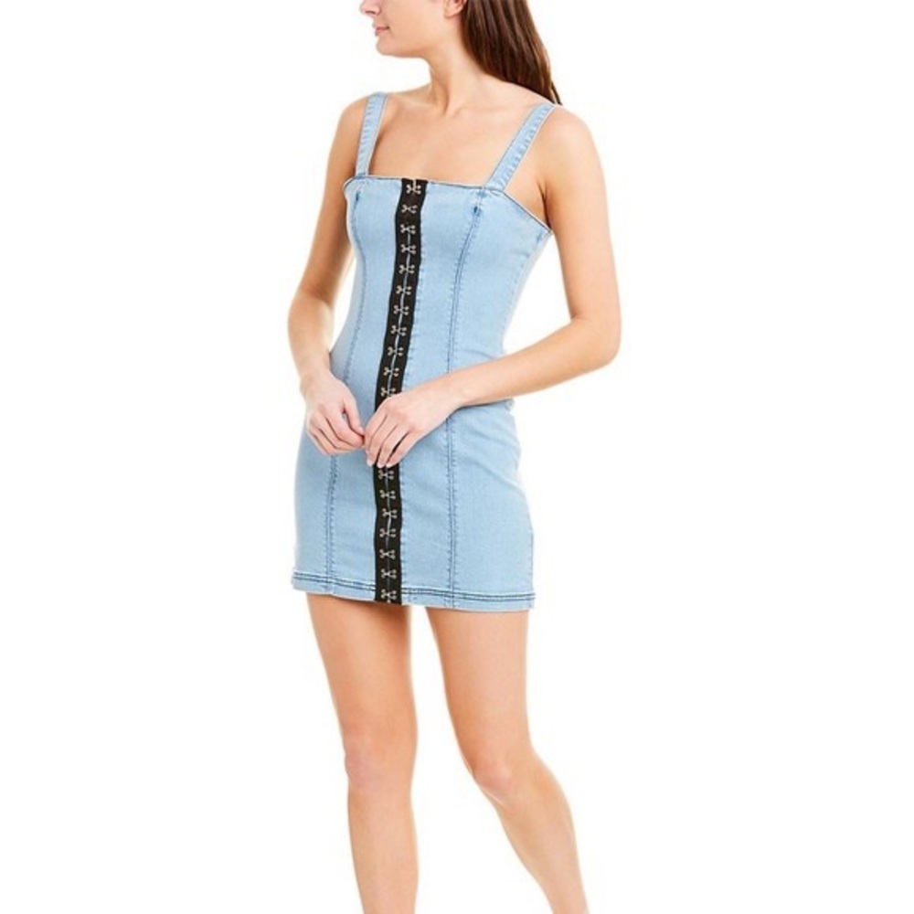 Finders Keepers Evelyn Denim Mini Dress